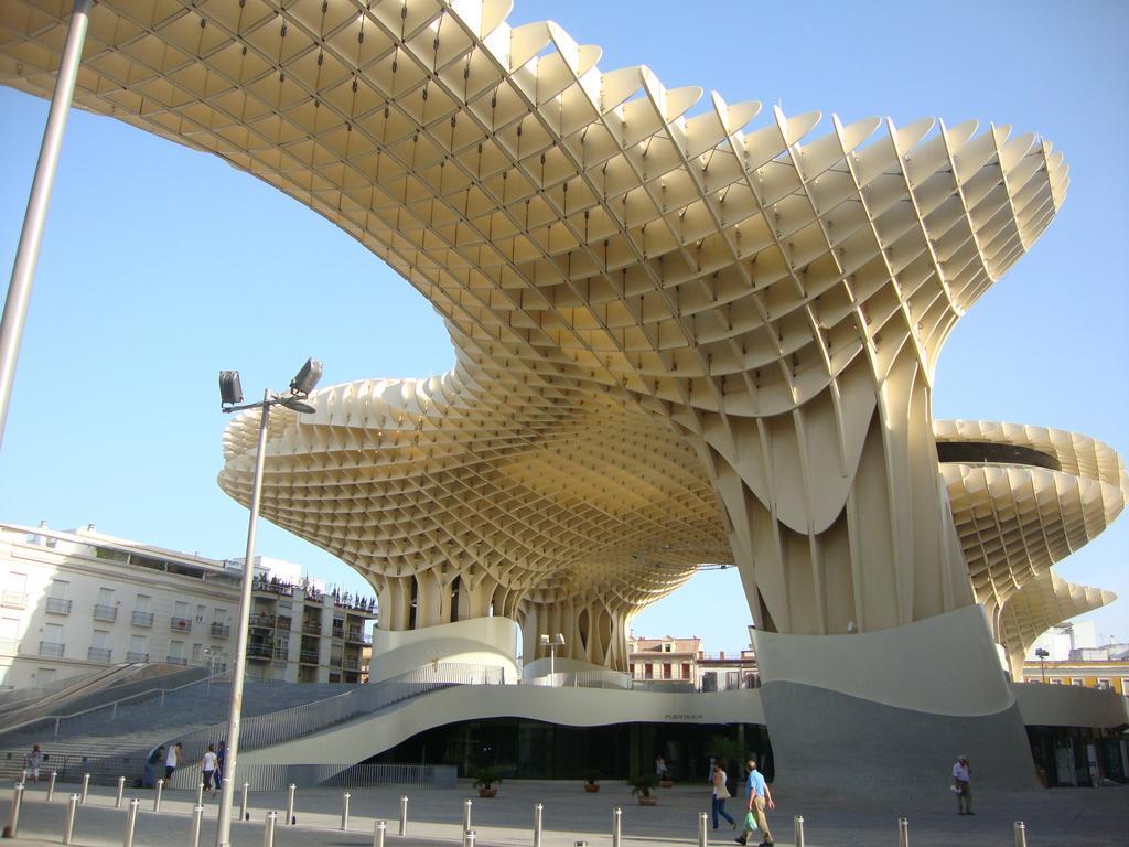 Hostly Acetres 2A-Penthouse In City Center-Fibre-Parking Opt Sevilla Exterior foto